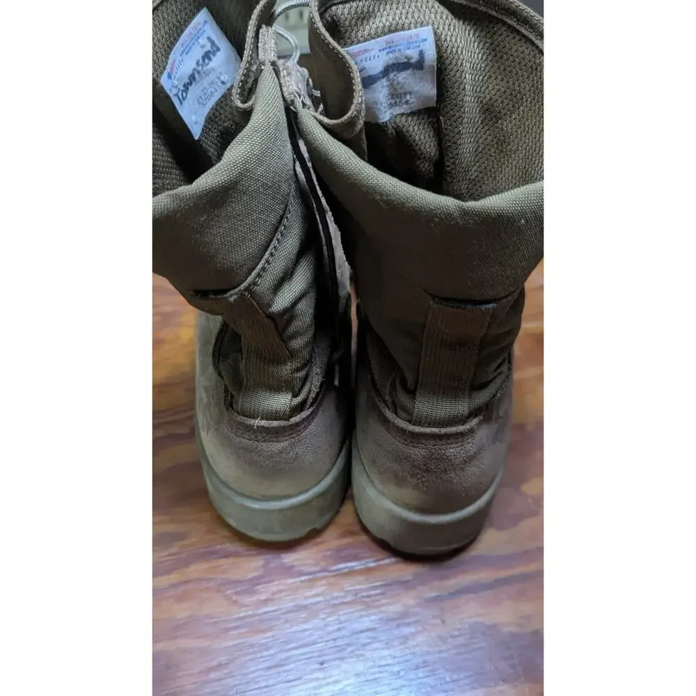 Belleville Townsend Sage Green Military Combat Boots Mens 8.5R Made in USA